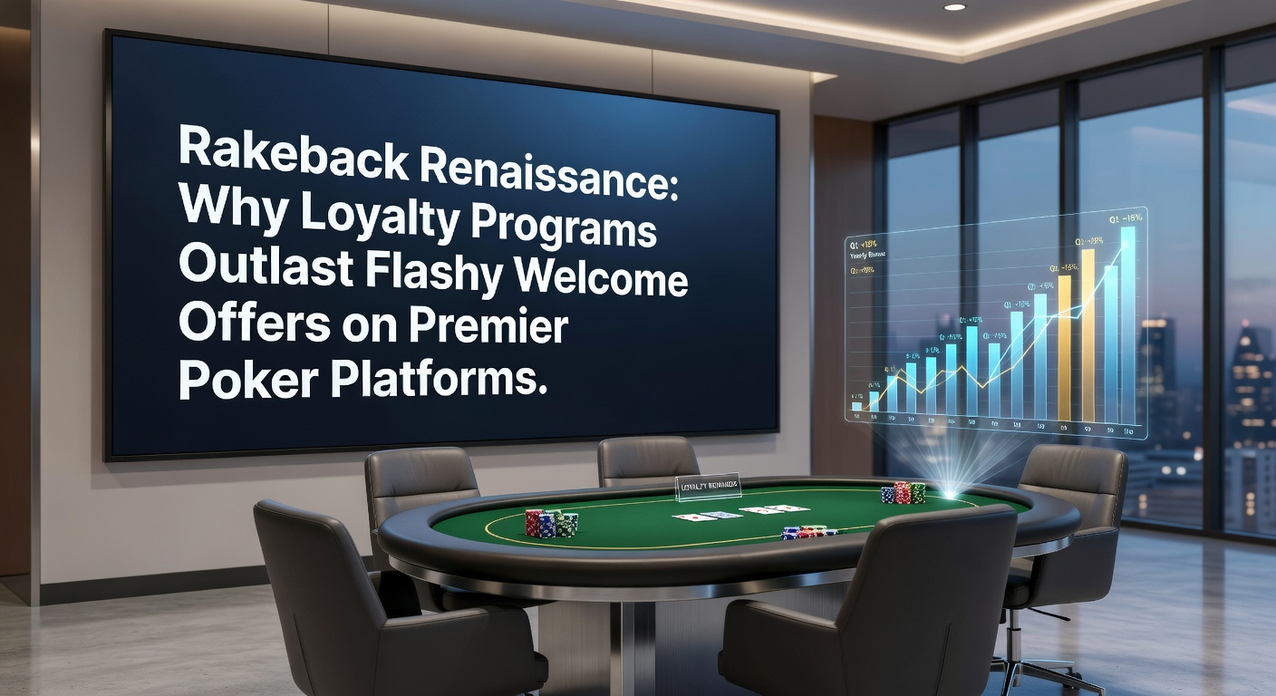 Diagramm vergleicht Spieler-Retention-Raten von Rakeback vs. Willkommensbonussen über 12 Monate